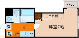 フラッティ千本鞍馬口の物件間取画像